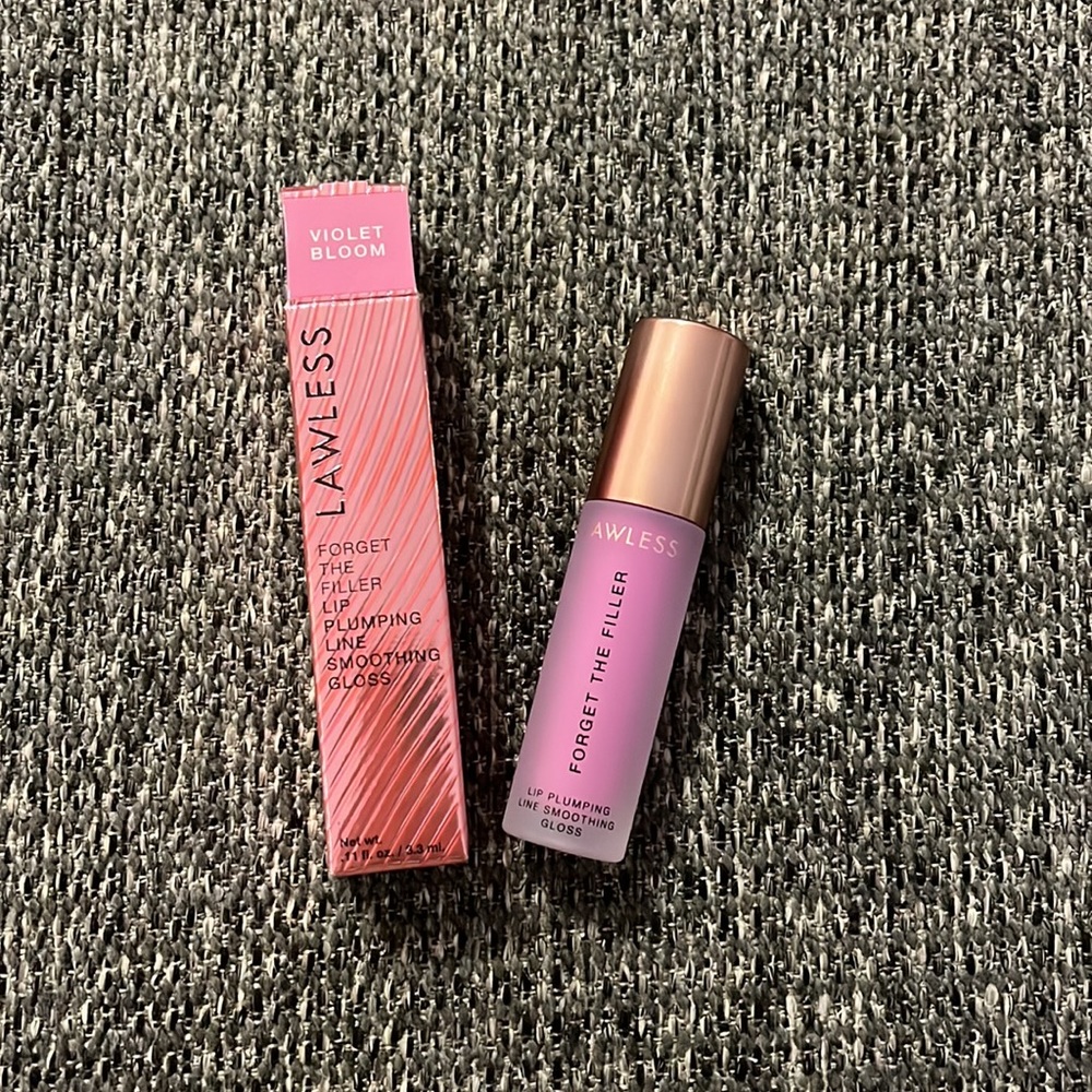 Lawless, Forget the filler plumping line smoothing gloss - Violet Bloom